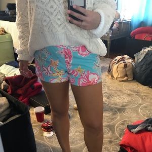 Floral Print Lilly Pulitzer Shorts Size 6